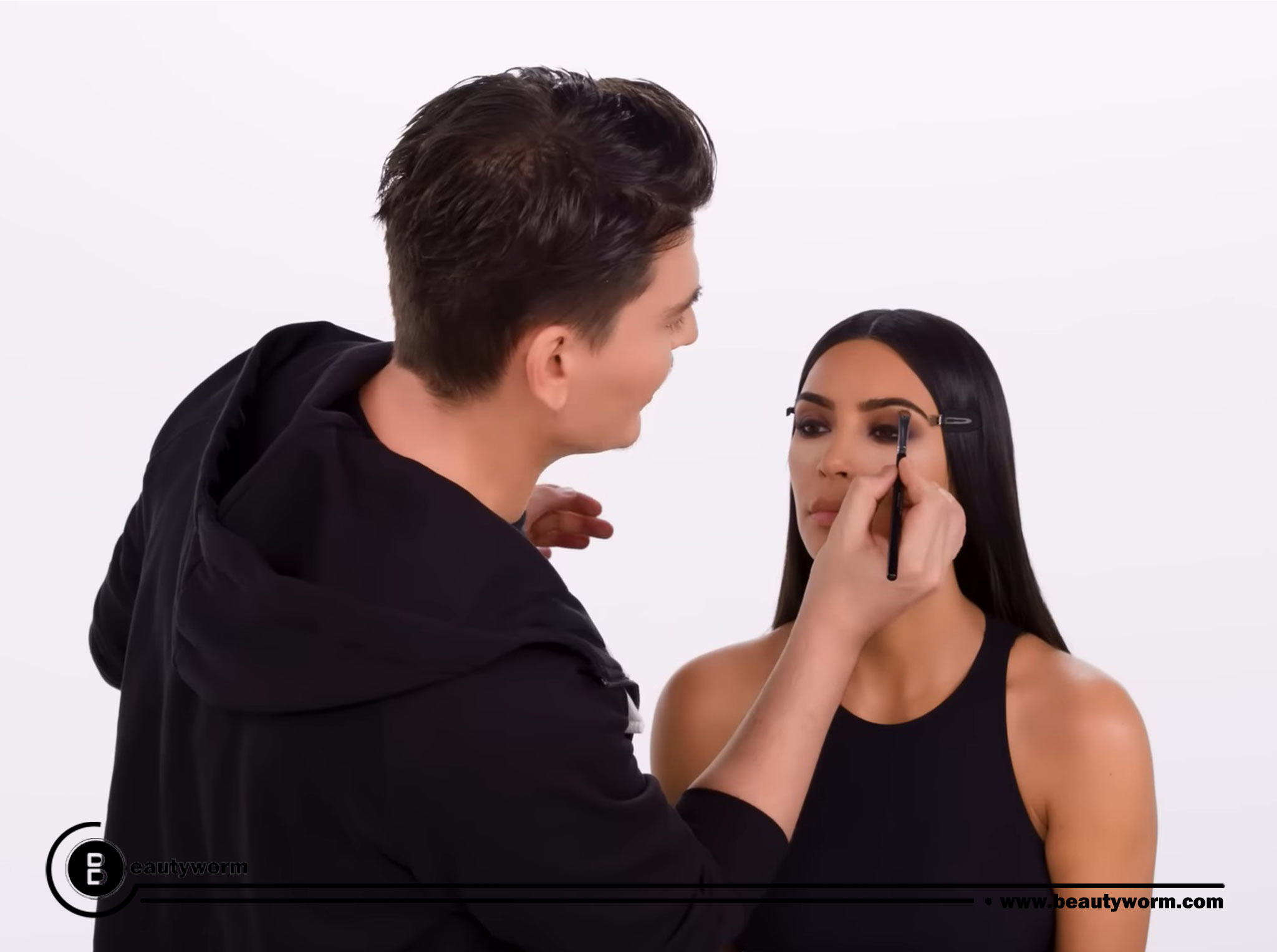 Who is Kim Kardashian's makeup artist?