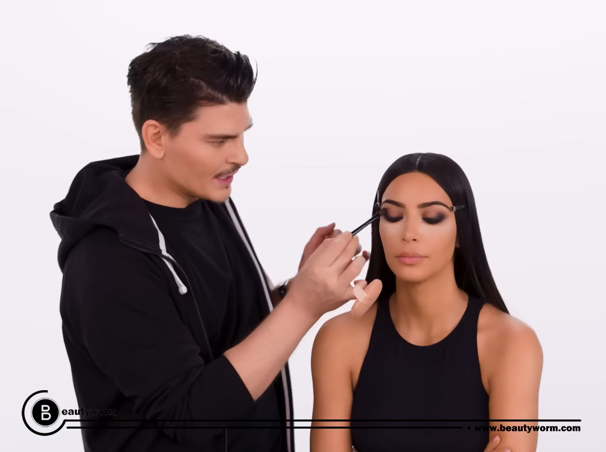 What's Kim Kardashian's makeup brand called?